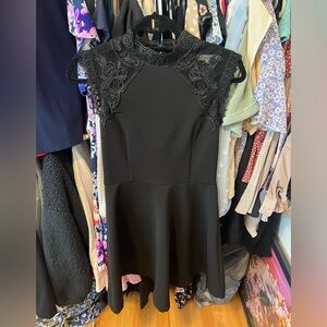 Flattering black dress